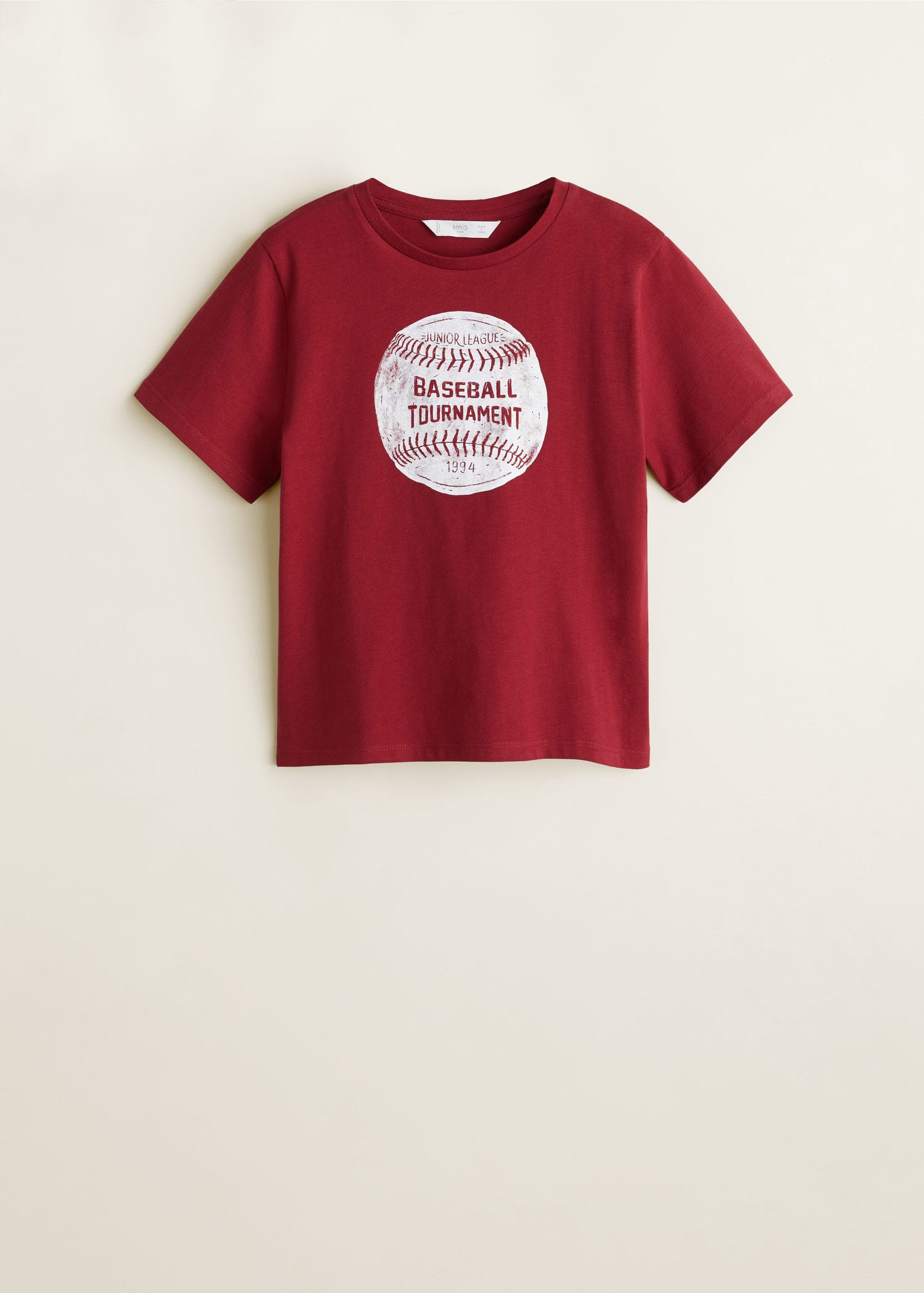 Message cotton t-shirt