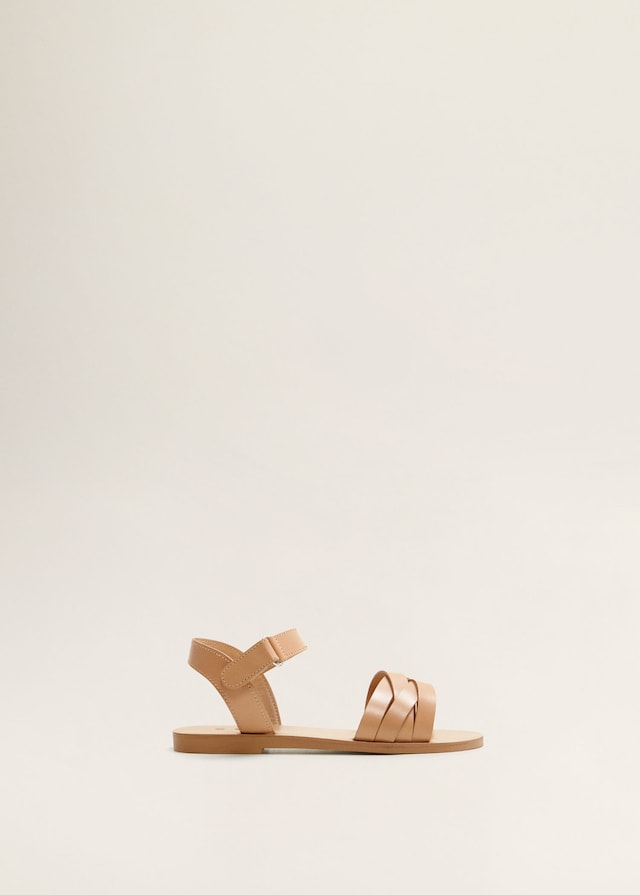 Leather straps sandals.