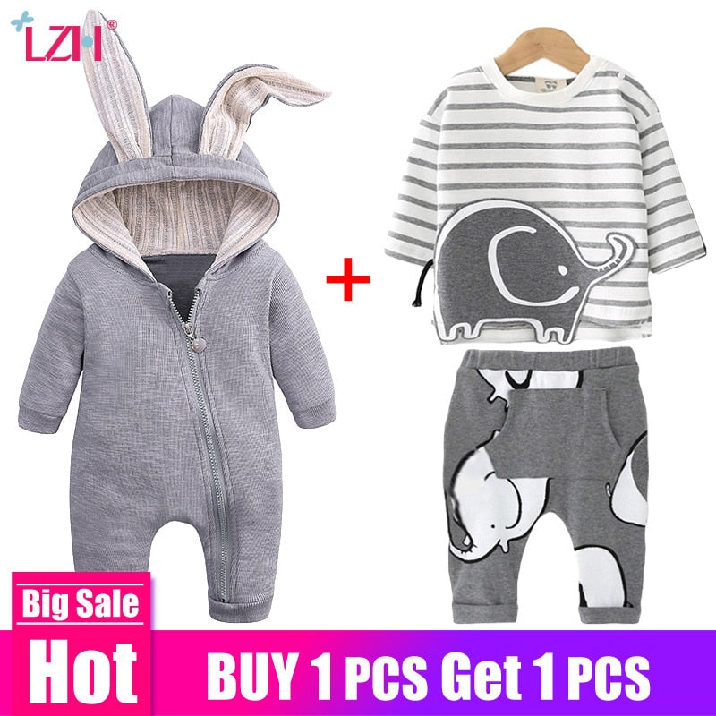 Newborn Baby Boys Clothes Sets 2019 Autumn Winter Baby Girls