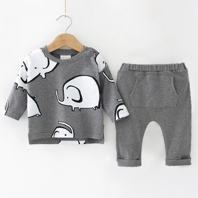 Newborn Baby Boys Clothes Sets 2019 Autumn Winter Baby Girls