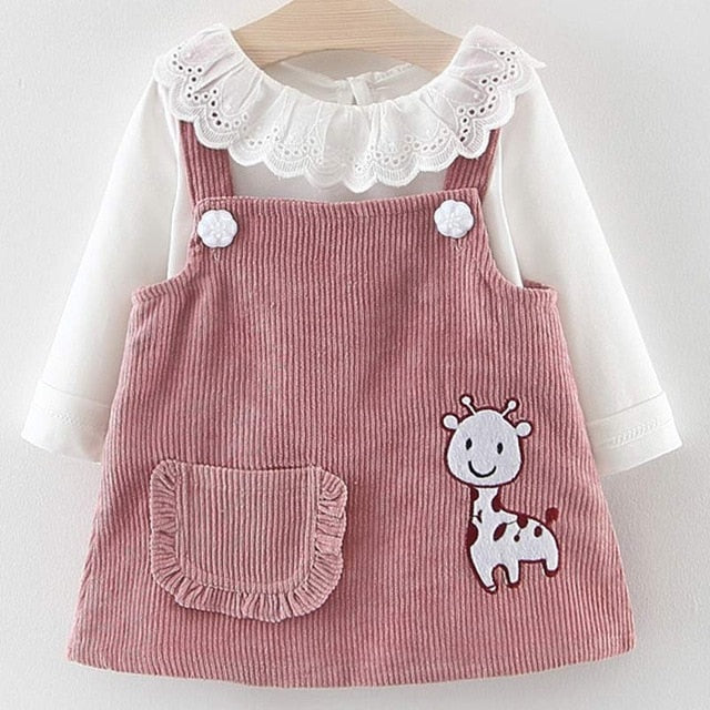Menoea 2019 Spring Style Newborn Baby Girl Clothing Set Infant Suit