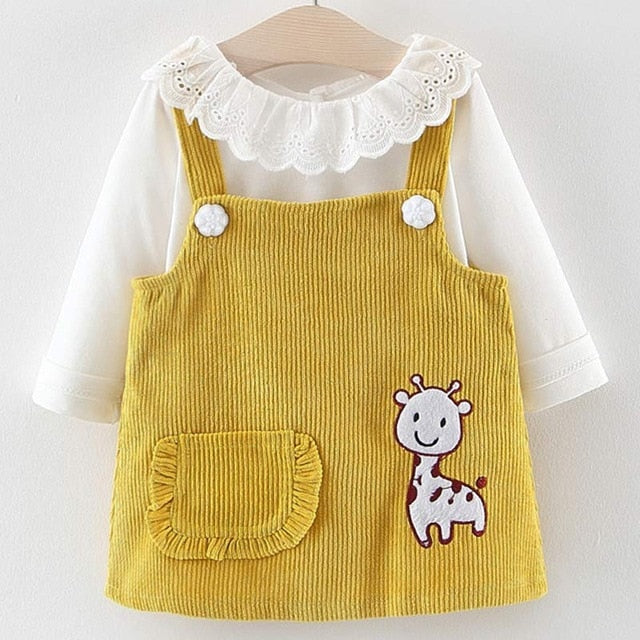 Menoea 2019 Spring Style Newborn Baby Girl Clothing Set Infant Suit