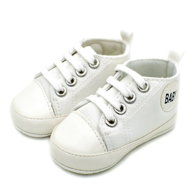 Newly Classic Canvas Sports Sneakers Boys Girls First Walkers