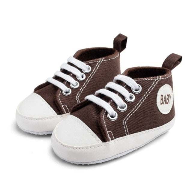 Newly Classic Canvas Sports Sneakers Boys Girls First Walkers