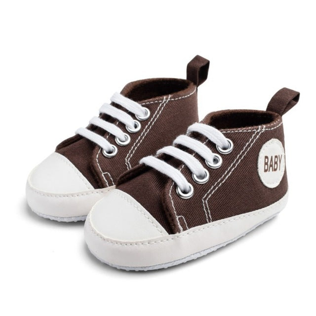 Newly Classic Canvas Sports Sneakers Boys Girls First Walkers