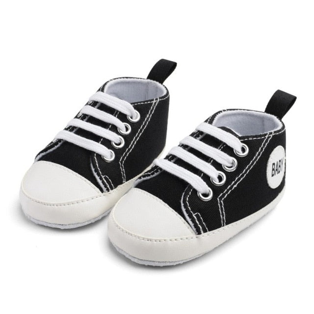 Newly Classic Canvas Sports Sneakers Boys Girls First Walkers