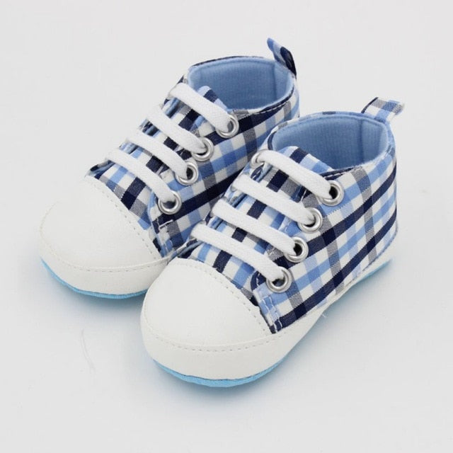 Newly Classic Canvas Sports Sneakers Boys Girls First Walkers