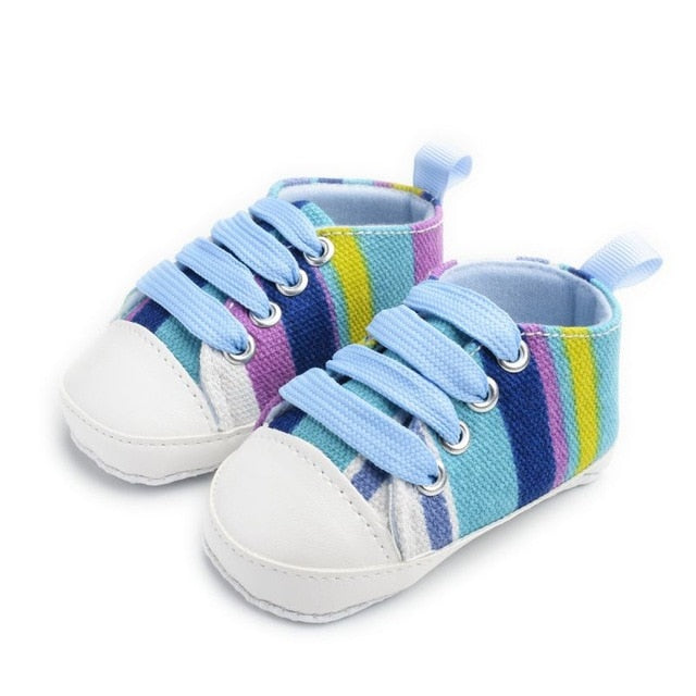 Newly Classic Canvas Sports Sneakers Boys Girls First Walkers