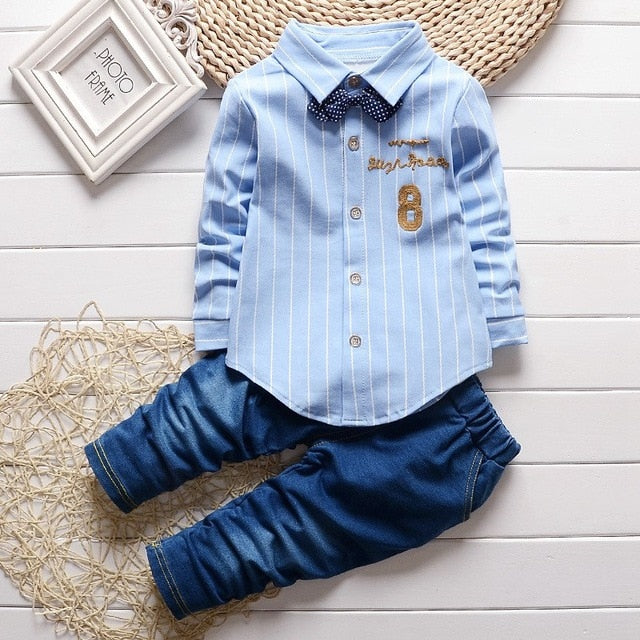 Baby Boy Clothes Korean Leisure Striped