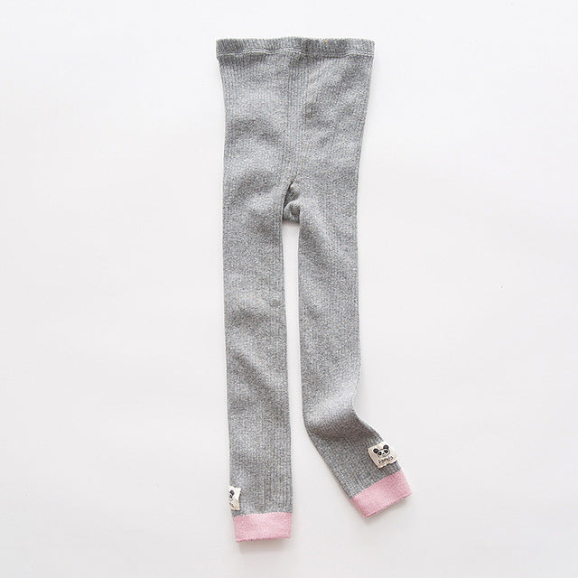 Children  Leggings Made By Pure  Cotton  Warm And Comfortable Autumn Winter