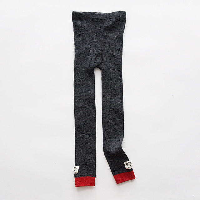 Children  Leggings Made By Pure  Cotton  Warm And Comfortable Autumn Winter