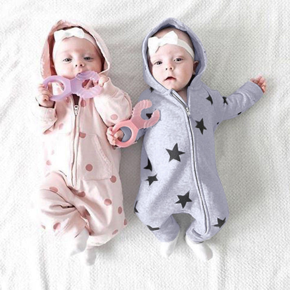 Newborn Baby infant Toddler Boy Girls Hooded