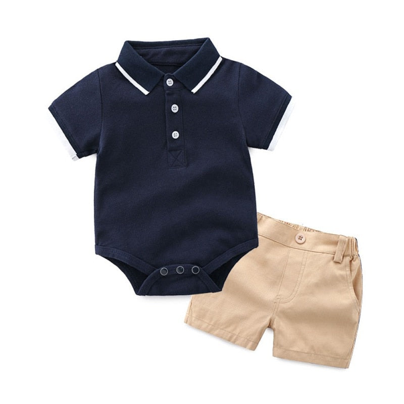 Newborn Baby Clothing Sets Summer Baby Boy Rompers