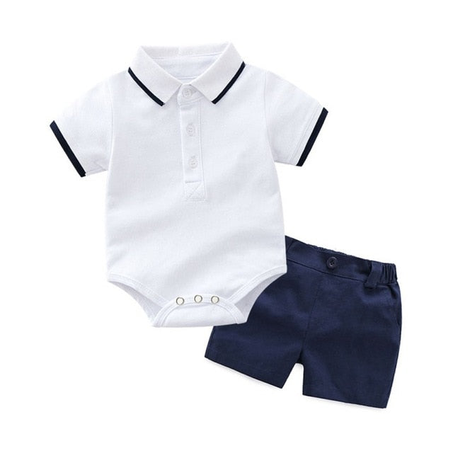 Newborn Baby Clothing Sets Summer Baby Boy Rompers