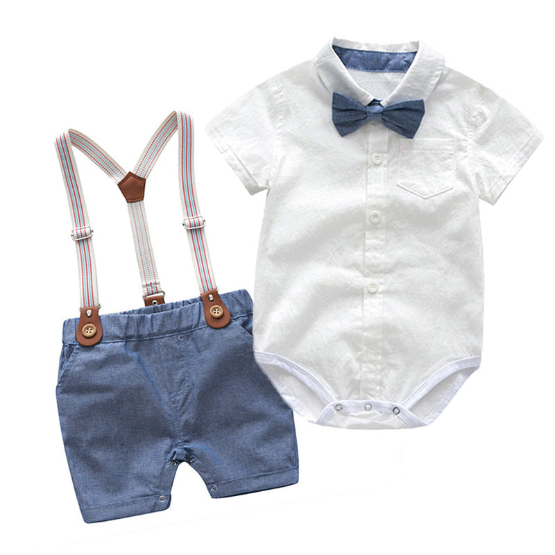 Baby Boys Gentleman Clothes Sets 2019 Summer Wedding Party Birthday