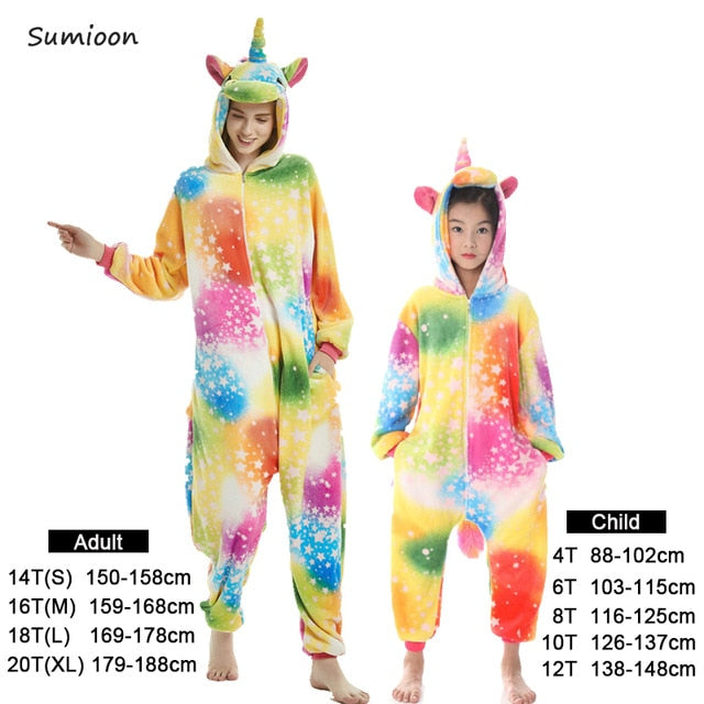Pajamas For Girls Boys Adults Animal Pajamas
