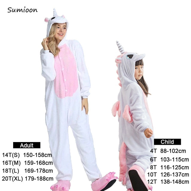 Pajamas For Girls Boys Adults Animal Pajamas