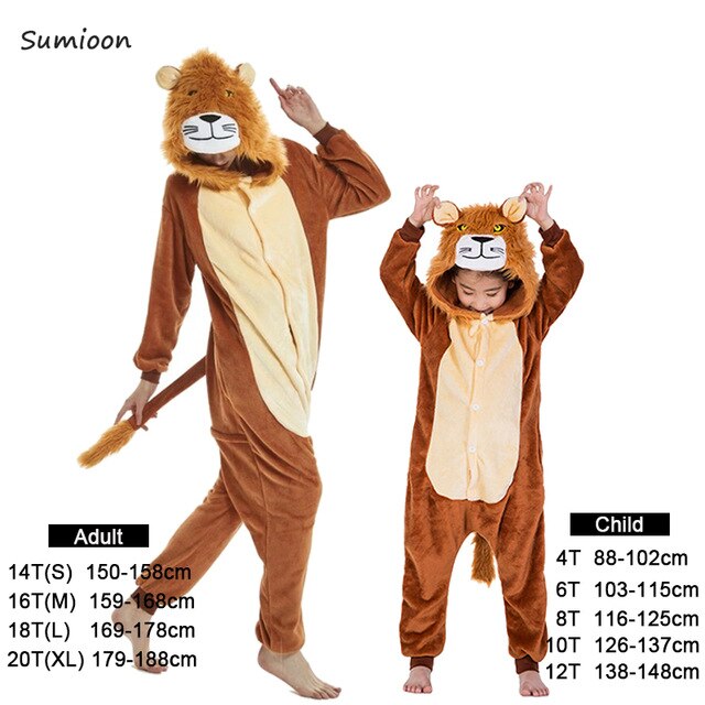Pajamas For Girls Boys Adults Animal Pajamas