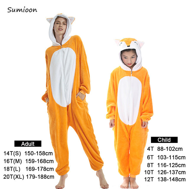 Pajamas For Girls Boys Adults Animal Pajamas