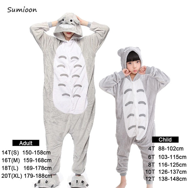 Pajamas For Girls Boys Adults Animal Pajamas