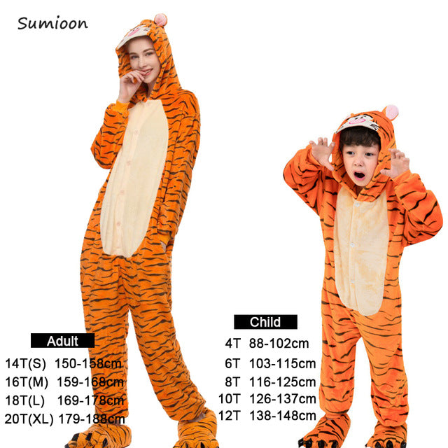 Pajamas For Girls Boys Adults Animal Pajamas