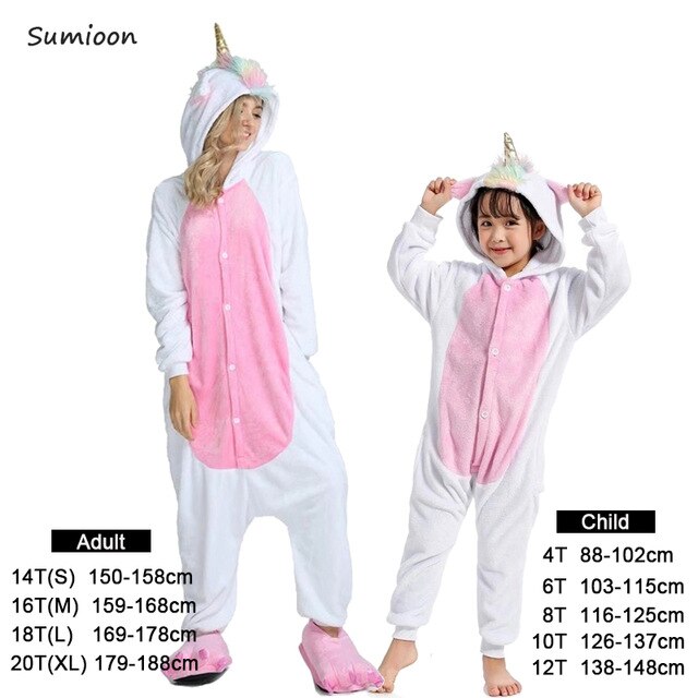 Pajamas For Girls Boys Adults Animal Pajamas