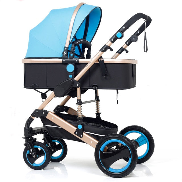 Multifunctional 3 in 1 Baby Stroller High Landscape Stroller