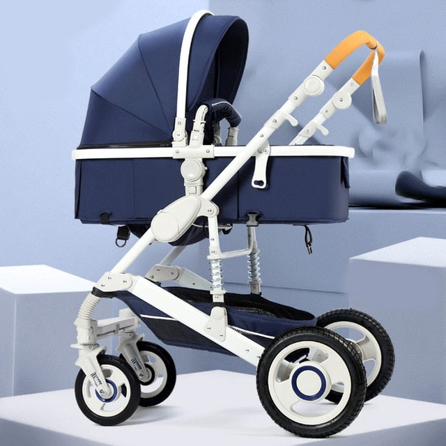 Multifunctional 3 in 1 Baby Stroller High Landscape Stroller